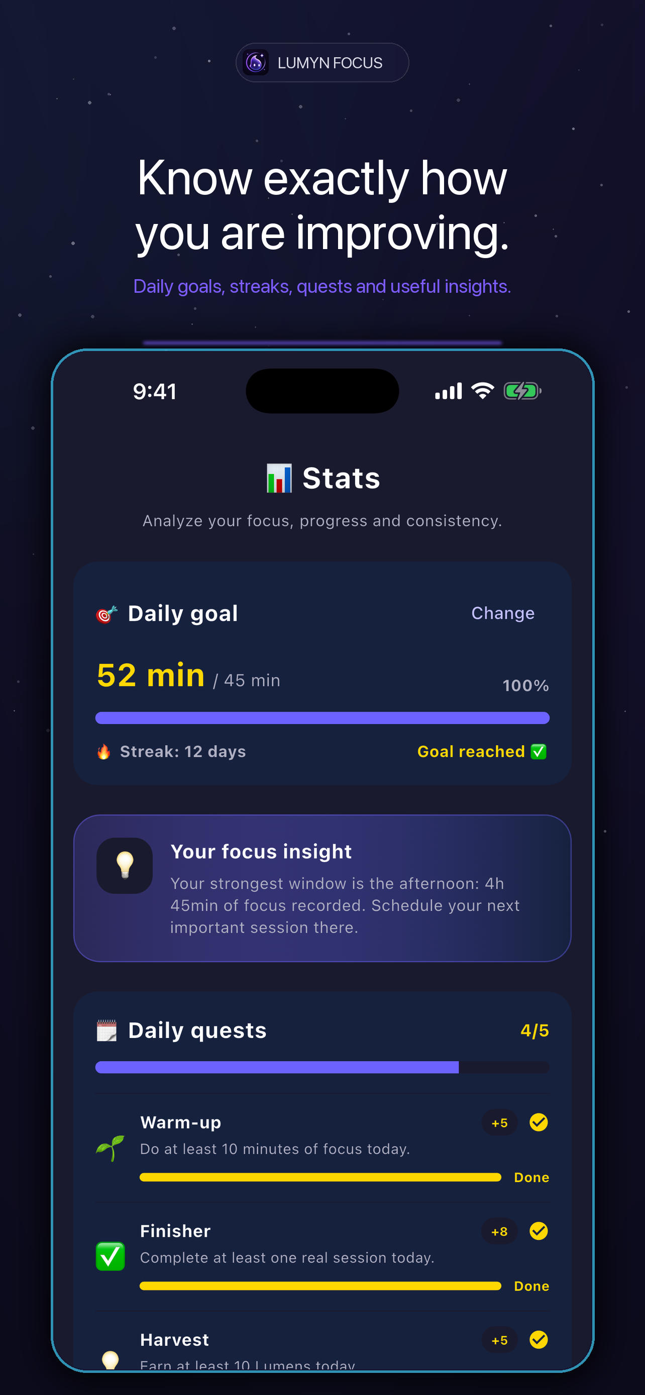 Lumyn Focus screenshot 5
