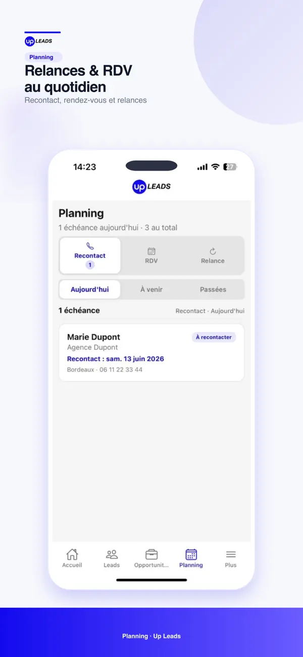 Screenshot #1 pour Up Leads