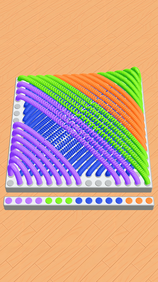 #3. Slinky Sorting (iOS) 来自: Indigo Bunting