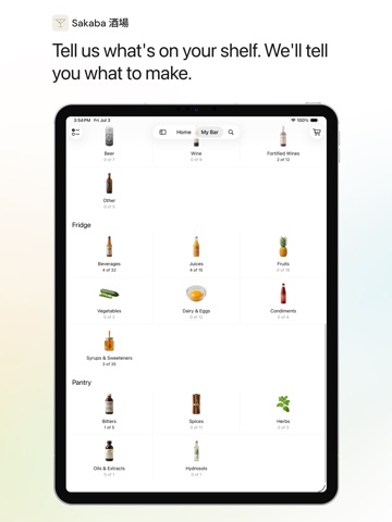 Sakaba: Cocktail Recipes iPad screenshot