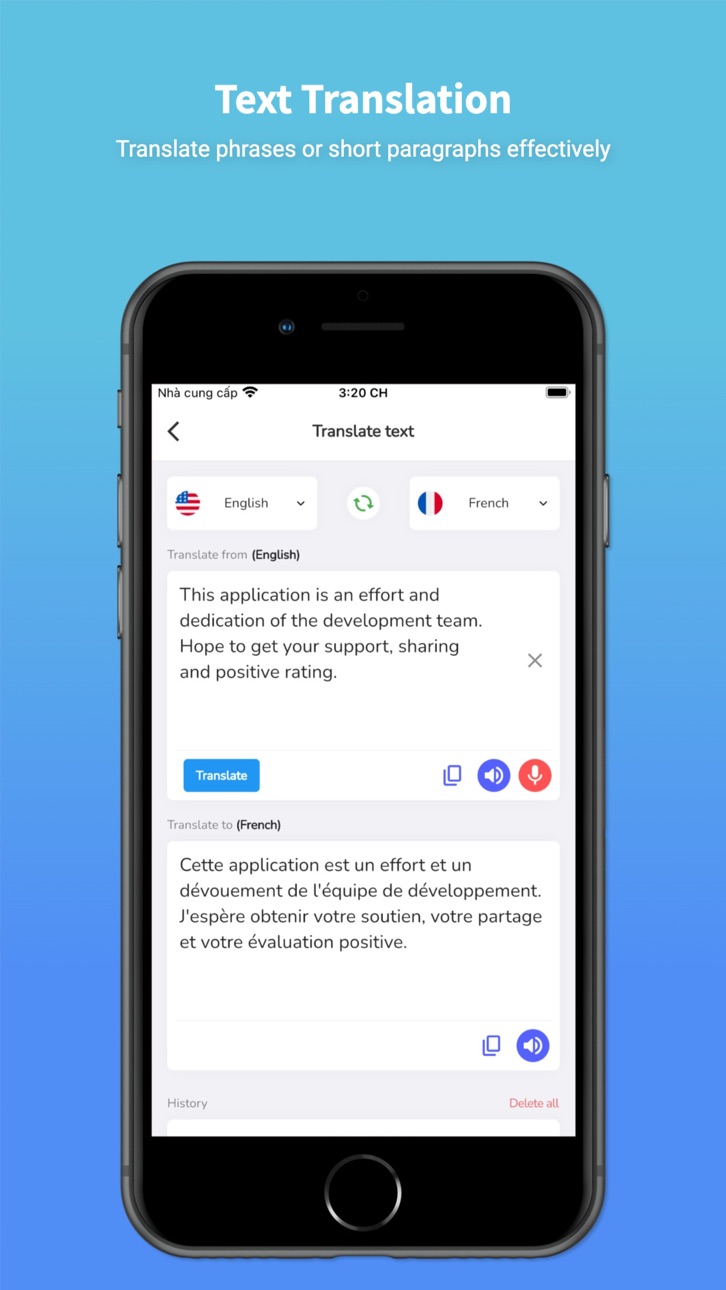 iPhone screenshot