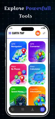 3D Earth Map : Satellite View screenshot 4