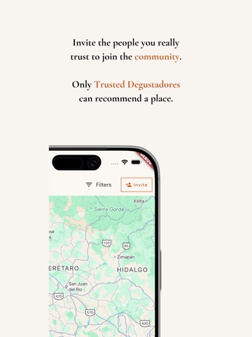 Degustador iPad screenshot