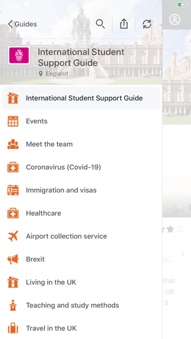 Official Royal Holloway app Screenshot