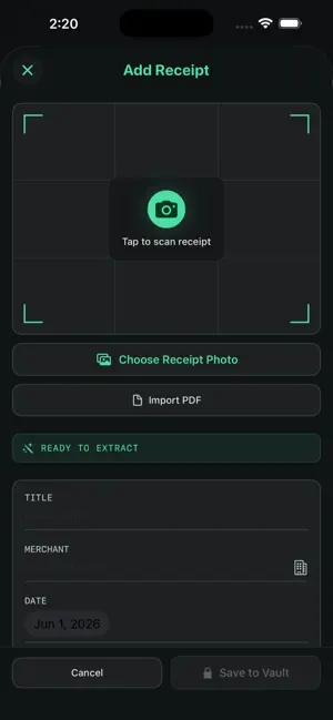 ReceiptDue screenshot 3