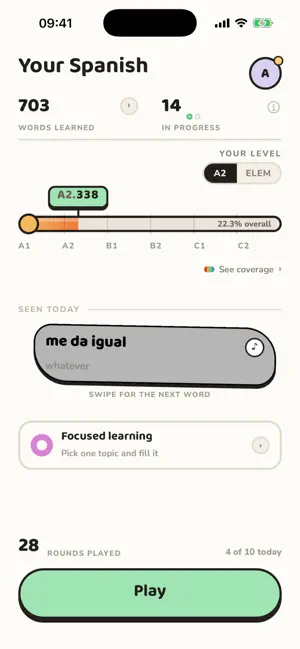 Vocabolo screenshot 1