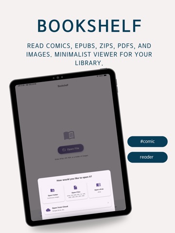 Bookshelf - Comic eBook PDF ipad screenshot 4