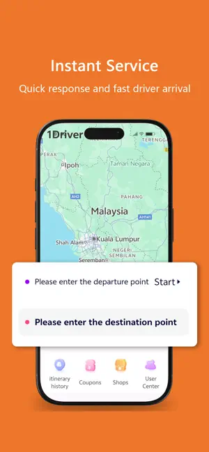 1driver APP screenshot 2