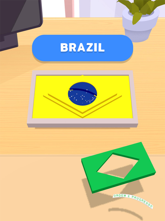 Drop Fit: World Flag Puzzle iPad screenshot 4 - Games app