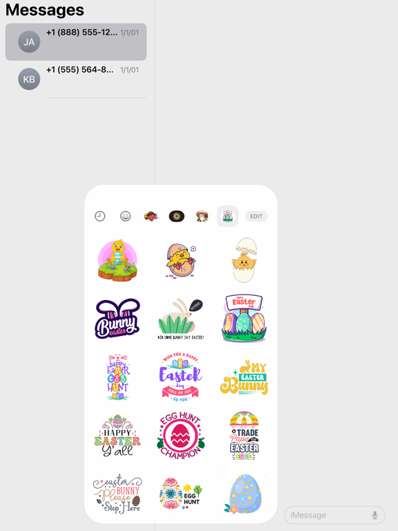 Screenshot #4 pour Easter Egg Hunt Stickers