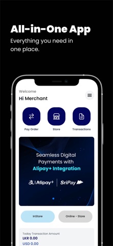 SriPay Merchant screenshot