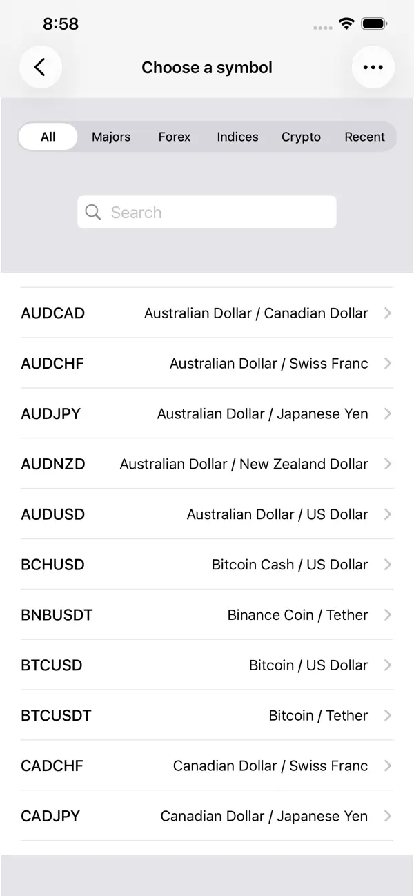 Screenshot #2 pour Forex Price Alerts