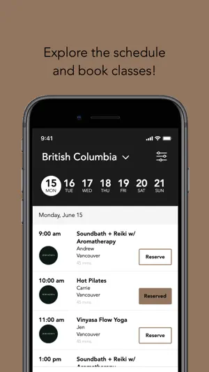 ZENDEN Studios: Booking App screenshot 3