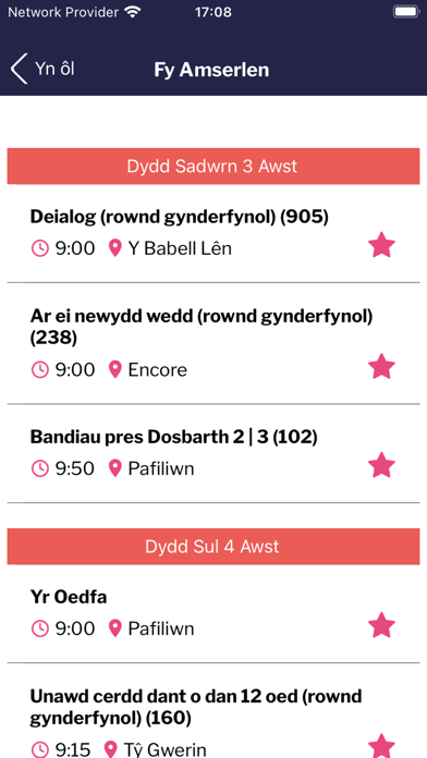 Eisteddfod Screenshot