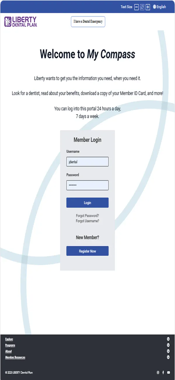 Screenshot #1 pour LIBERTY Dental