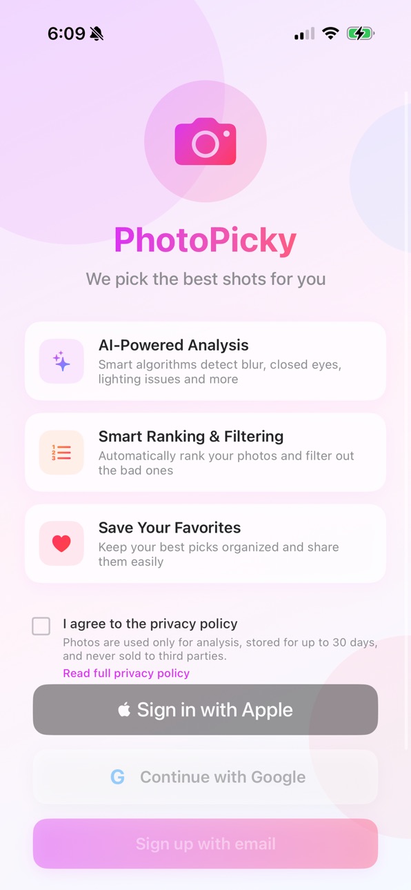 iPhone screenshot
