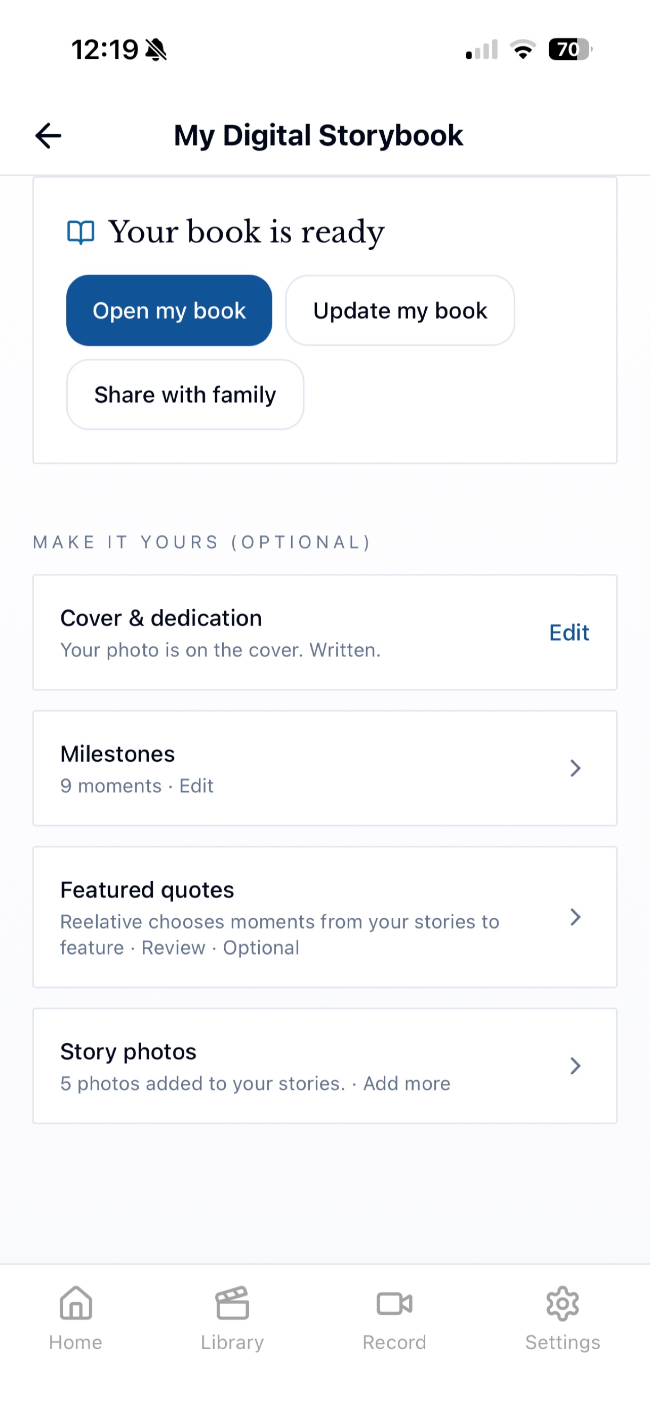 Screenshot 2 of Reelative
