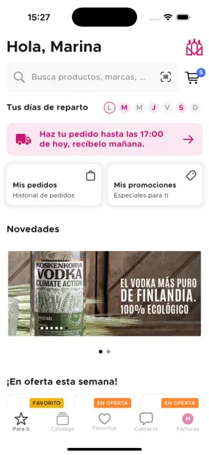 MIRÓ Pedidos screenshot 1