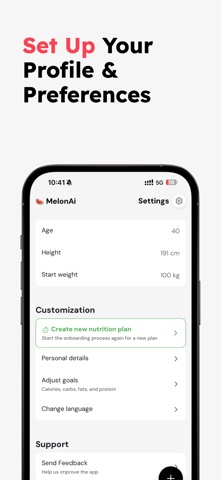 MelonAi - AI Nutrition Tracker screenshot