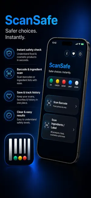 ScanSafe Food & Ingredients screenshot 1