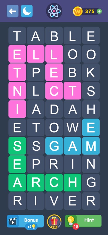 Fillwords: Word Search Puzzle screenshot 2