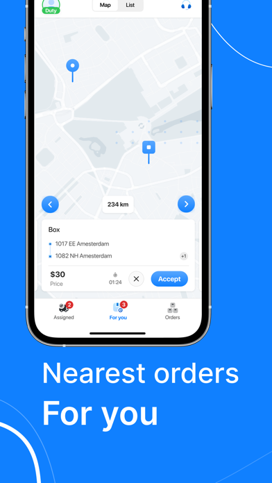 Onro Rider Stage iPhone screenshot 1 - Travel app
