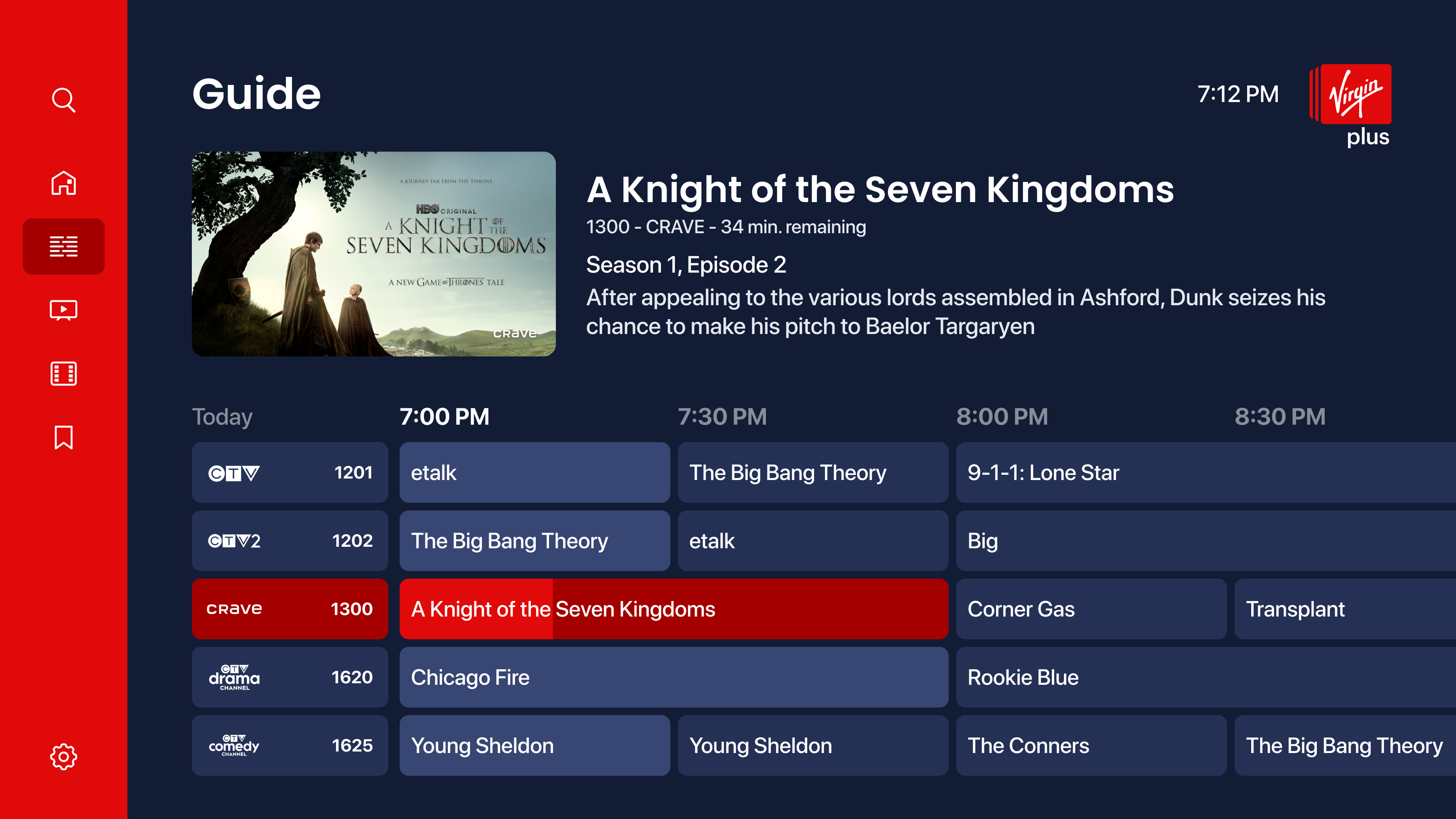 Virgin Plus TV screenshot 17