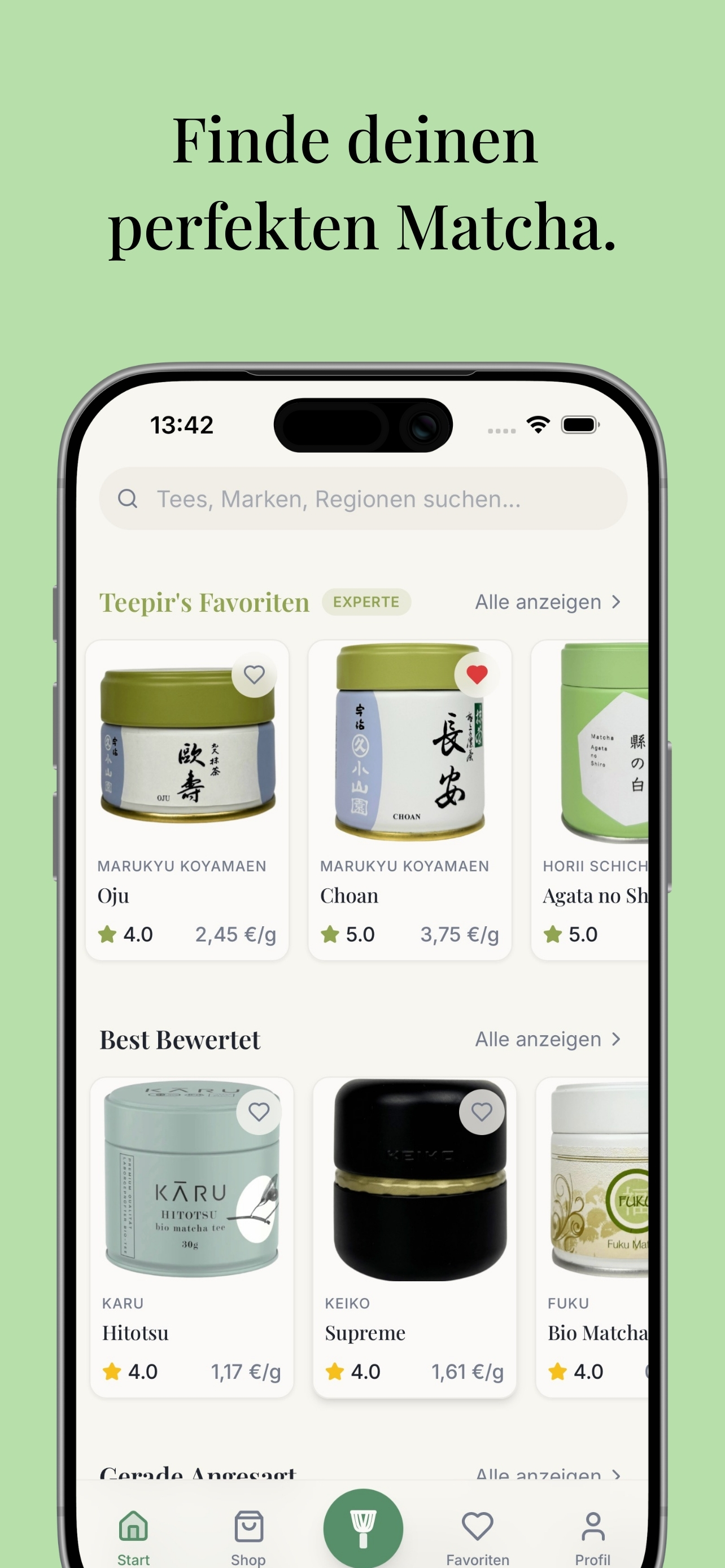 Teeo – Matcha & Tee Tracker