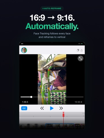 Bitcut - AI Video Editor iPad screenshot