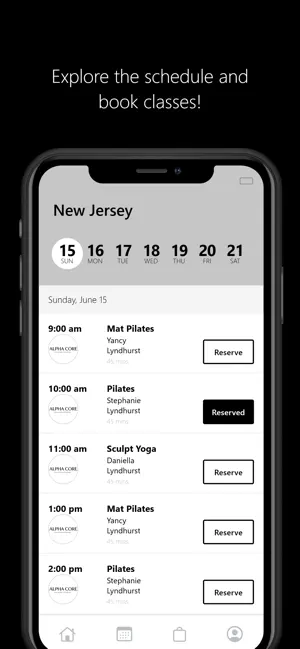 Alpha Core Pilates screenshot 3