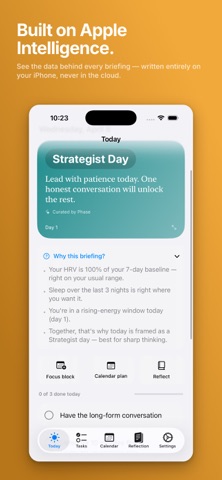 Phase: Cycle & Energy Planner Screenshot 4 of 6