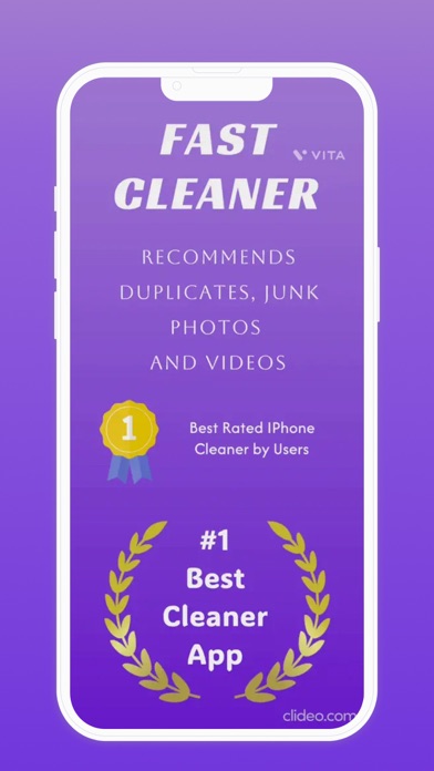 Fast Cleaner: AI Photo Clean iPhone screenshot 1 - Utilities app
