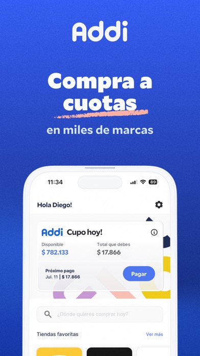Addi Shop Screenshot