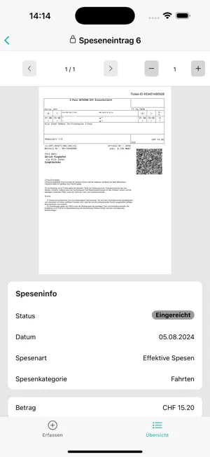 Proffix Expenses screenshot 3