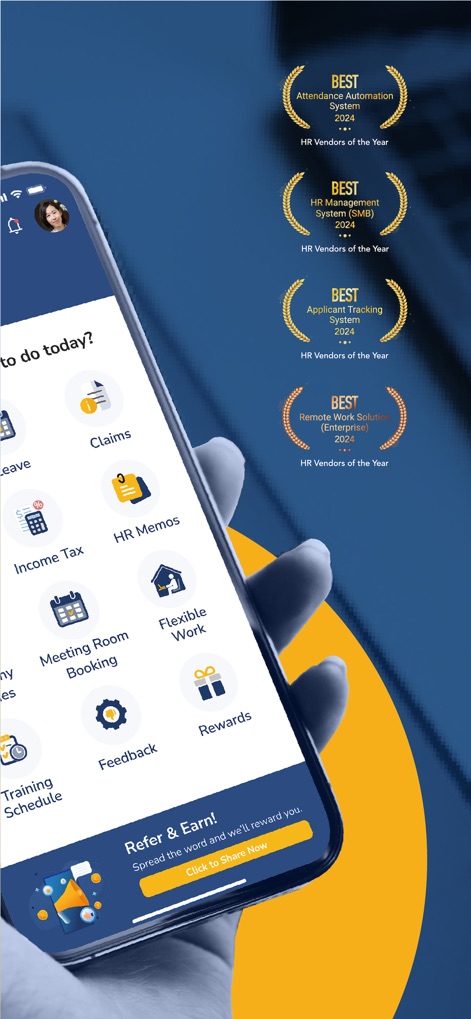 INFOTECH HRMS - This tool proudly displays multiple 'BEST' awards for categories like Attendance Automation and HR Management, affirming its industry leadership.