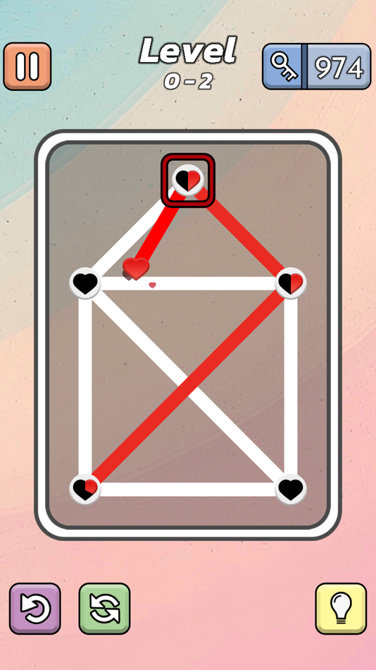 #4. One Line - Find a Path (iOS) 来自: SEOKMIN KIM