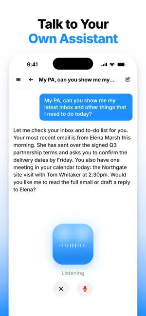 MyPA: AI Personal Assistant screenshot 4