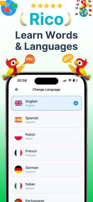 Rico Learn Words & Languages Screenshot 1 of 7
