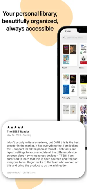 Readest - eBook Reader screenshot 1
