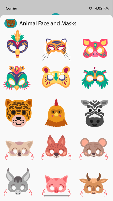 Screenshot #2 pour Animal Faces & Masks