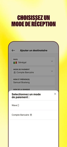 Sendwave : transferts d’argent App Store preview screenshot 4