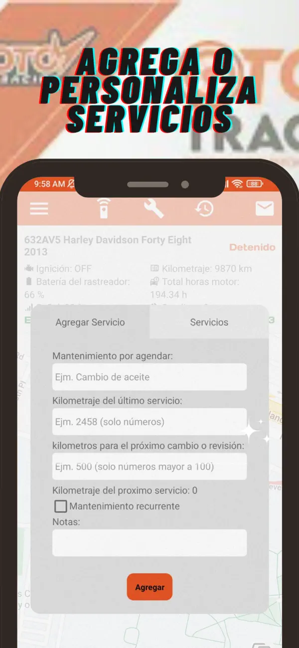 Screenshot #3 pour OTOM Track GPS