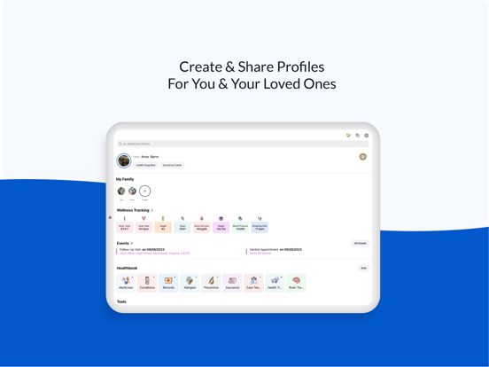 Triad Health iPad screenshot 1 - Medical app