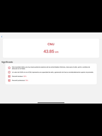 Nexo Athlete iPad screenshot