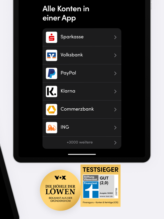 Screenshot #5 pour Finanzguru - Konten & Verträge