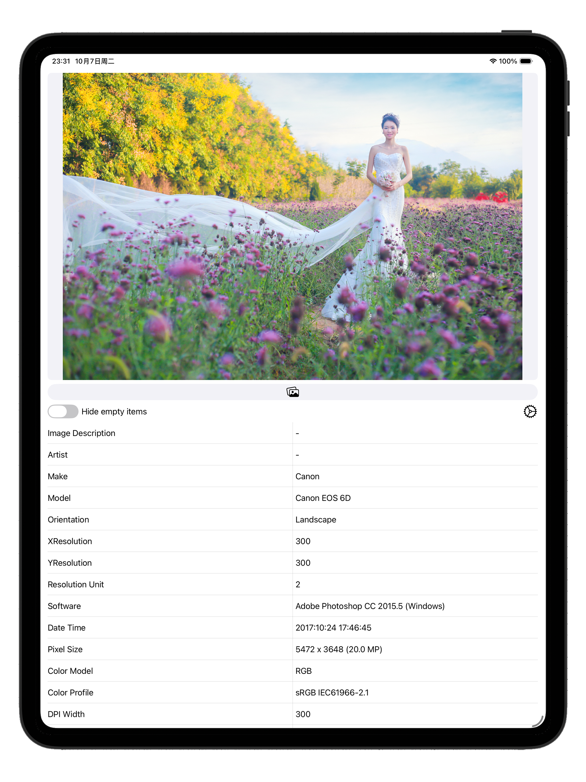 Photo Info Viewer - View Exif