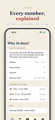 Passtally: Schengen Calculator screenshot 3
