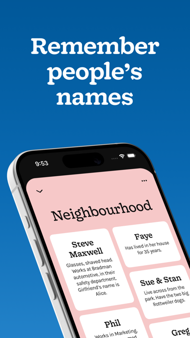 NameRoll – Name reminder Screenshot