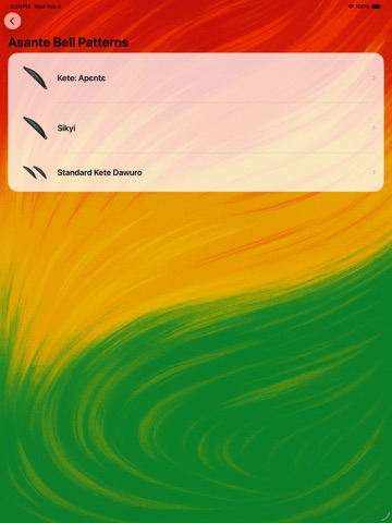 Gankogui Lite iPad screenshot