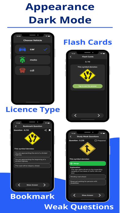 Indiana BMV Permit Test Prep Screenshot